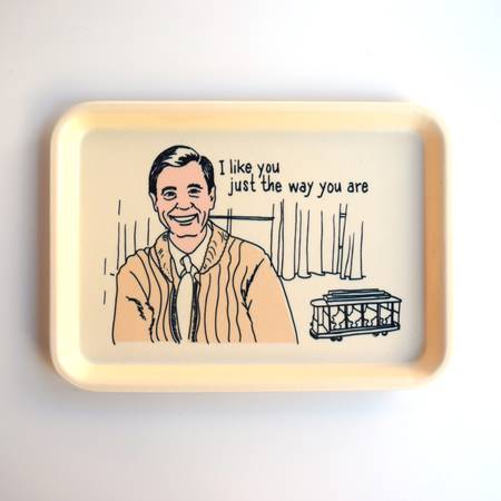 Mr. Rogers Cambro Tray - Liz & Addie