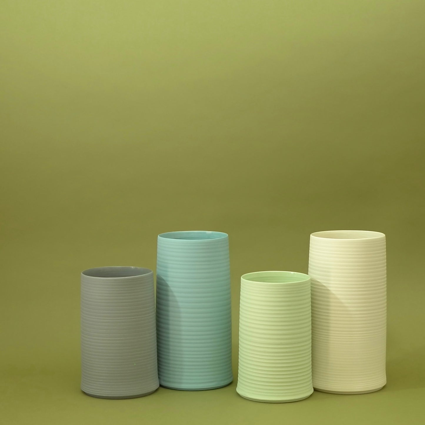 Cold Mountain Vase 2 - Steel Grey - Liz & Addie