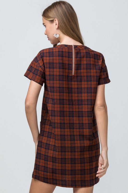 Plaid Dress - Liz & Addie