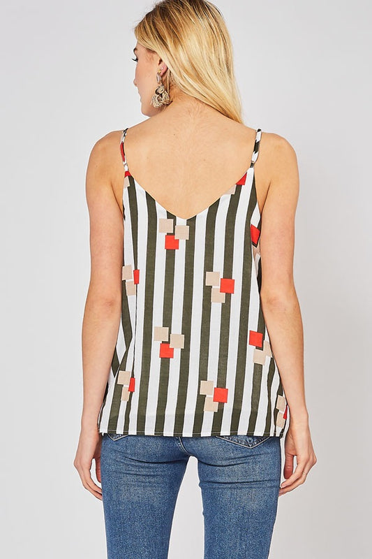 Navy Block Top - Liz & Addie