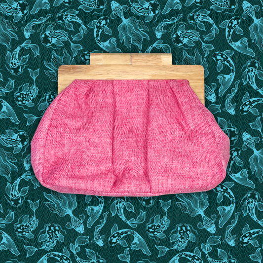 East Bay Clutch- Pink