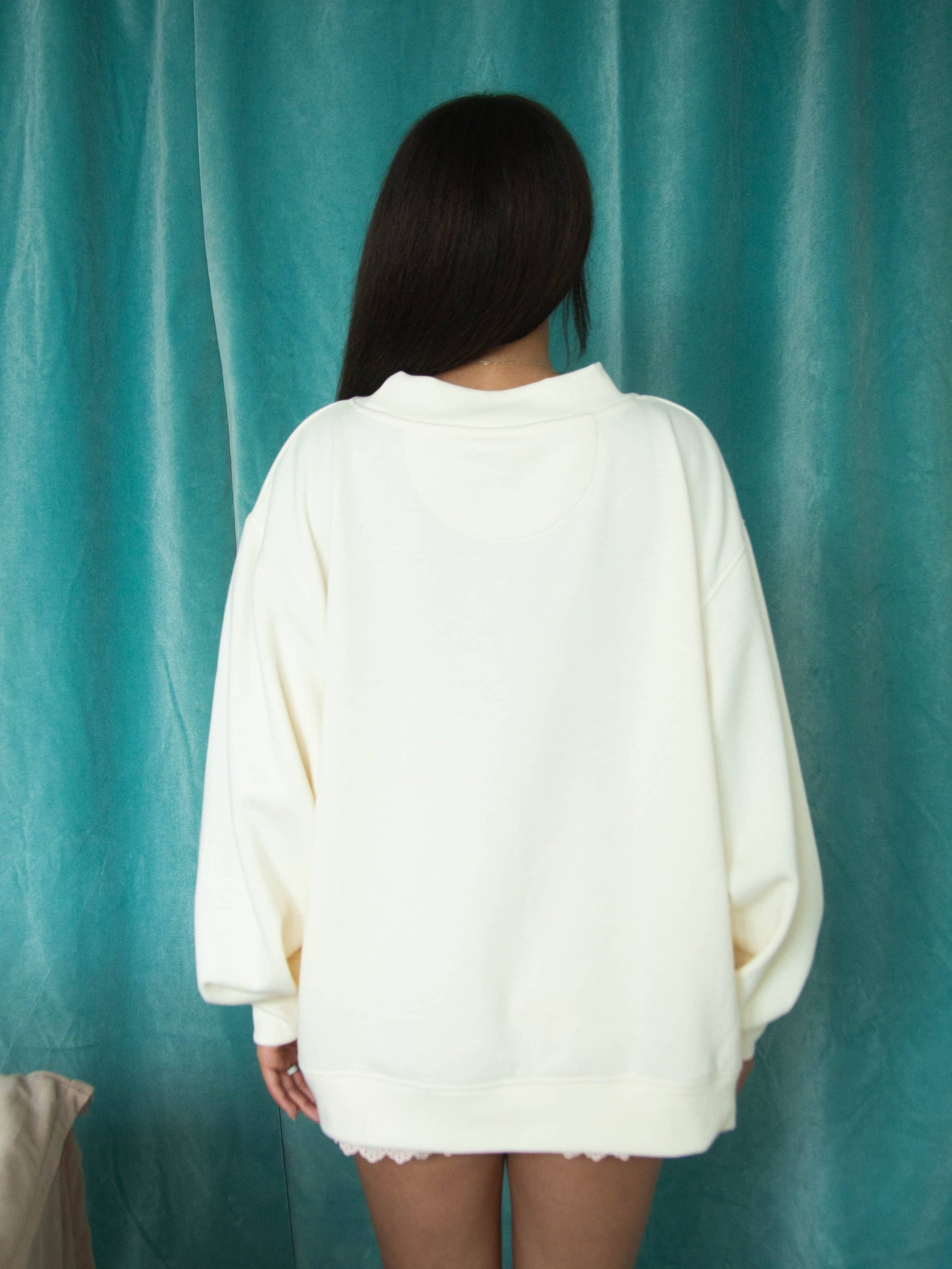 Mahj & Martinis Mockneck Sweatshirt