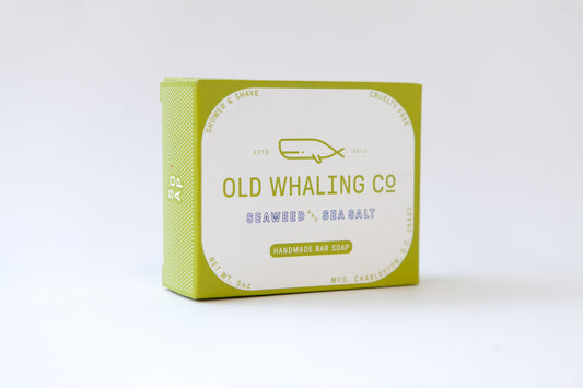 Seaweed + Sea Salt Bar Soap - Liz & Addie 