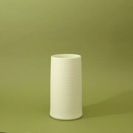 Cold Mountain Vase 2 - Bisque - Liz & Addie 