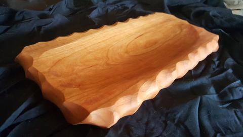 Bread Board / Serving Platter - Liz & Addie 