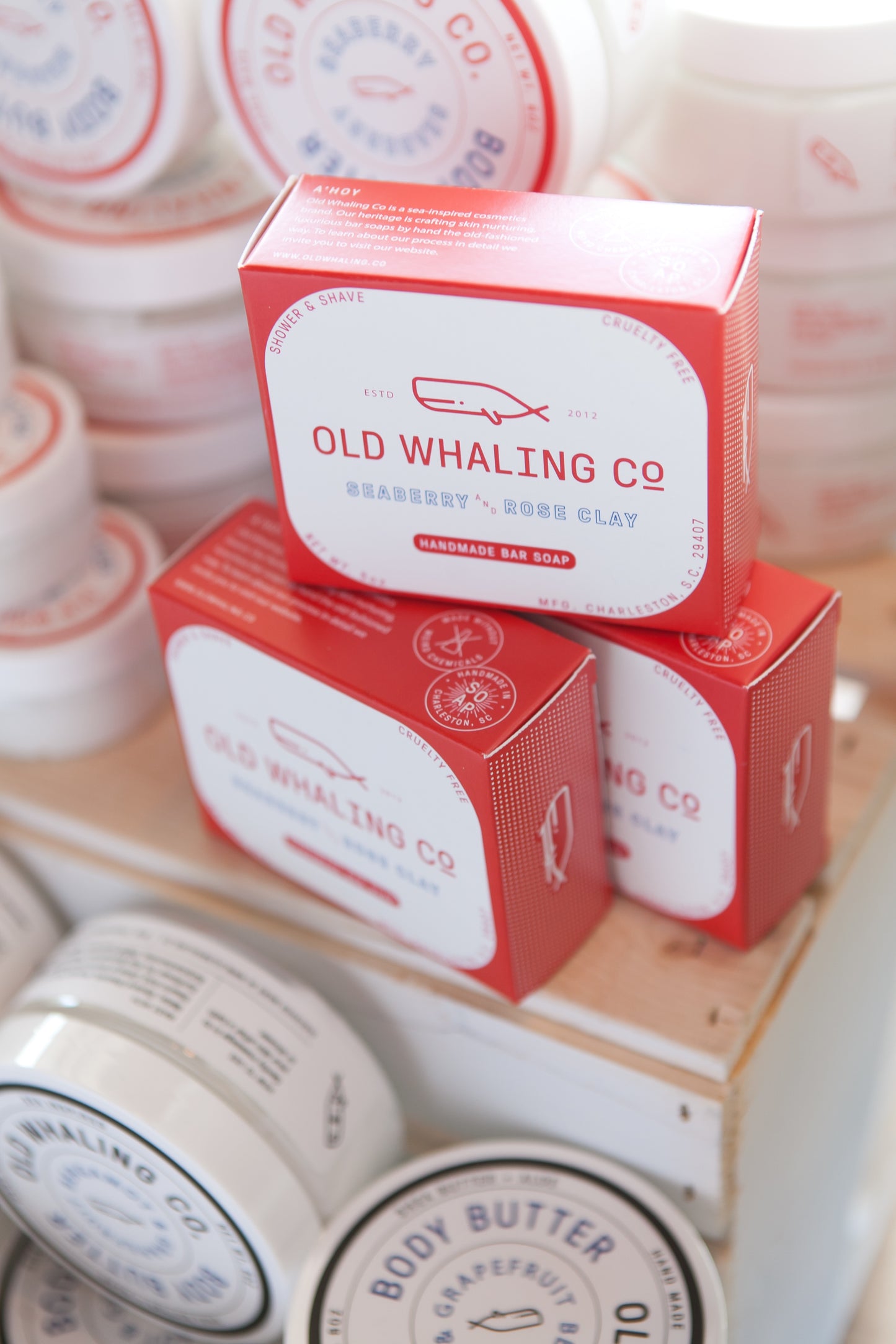 Seaberry + Rose Clay Body Butter 8oz - Liz & Addie 