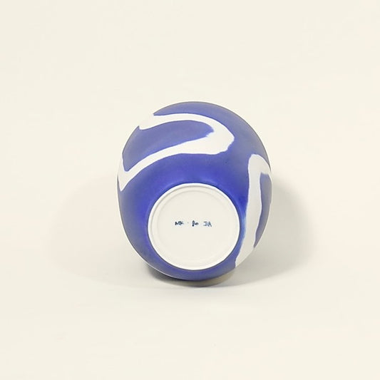 Memphis Plum Vase - Indigo - Liz & Addie 