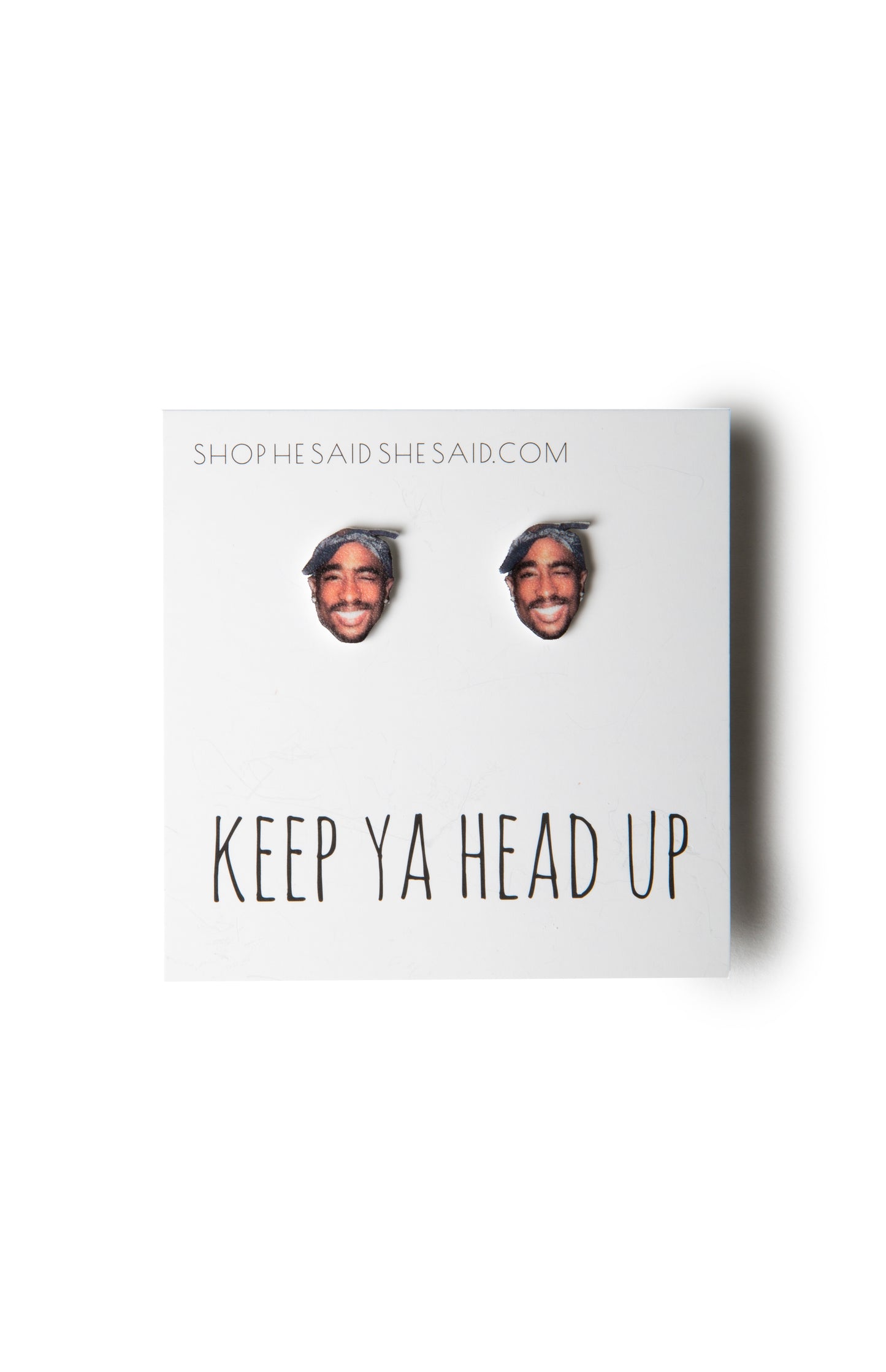 Tupac Earrings - Liz & Addie 