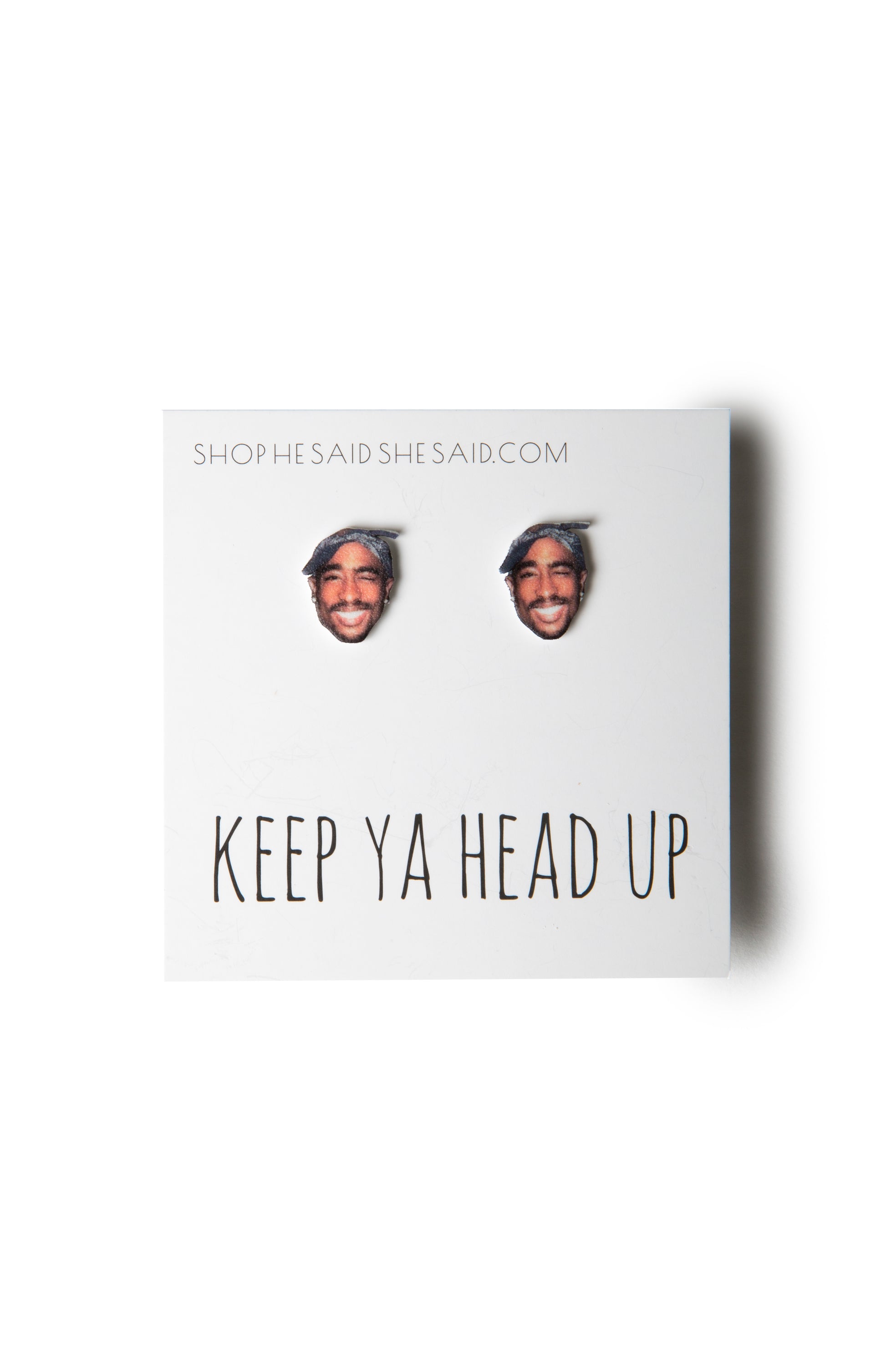 Tupac Earrings - Liz & Addie 