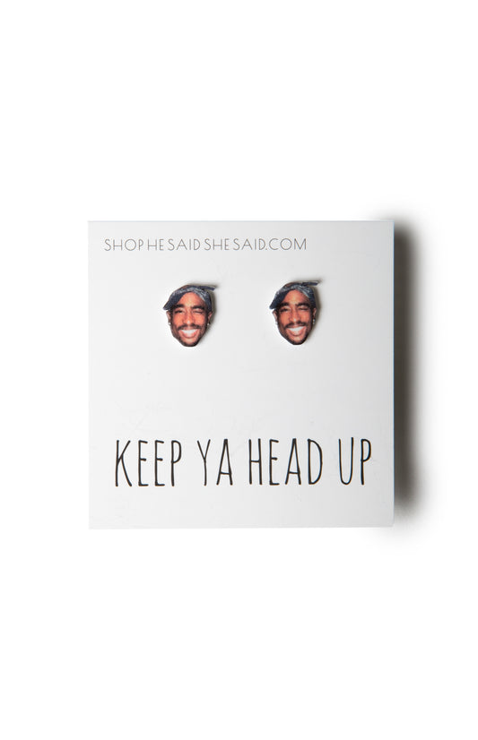Tupac Earrings - Liz & Addie 