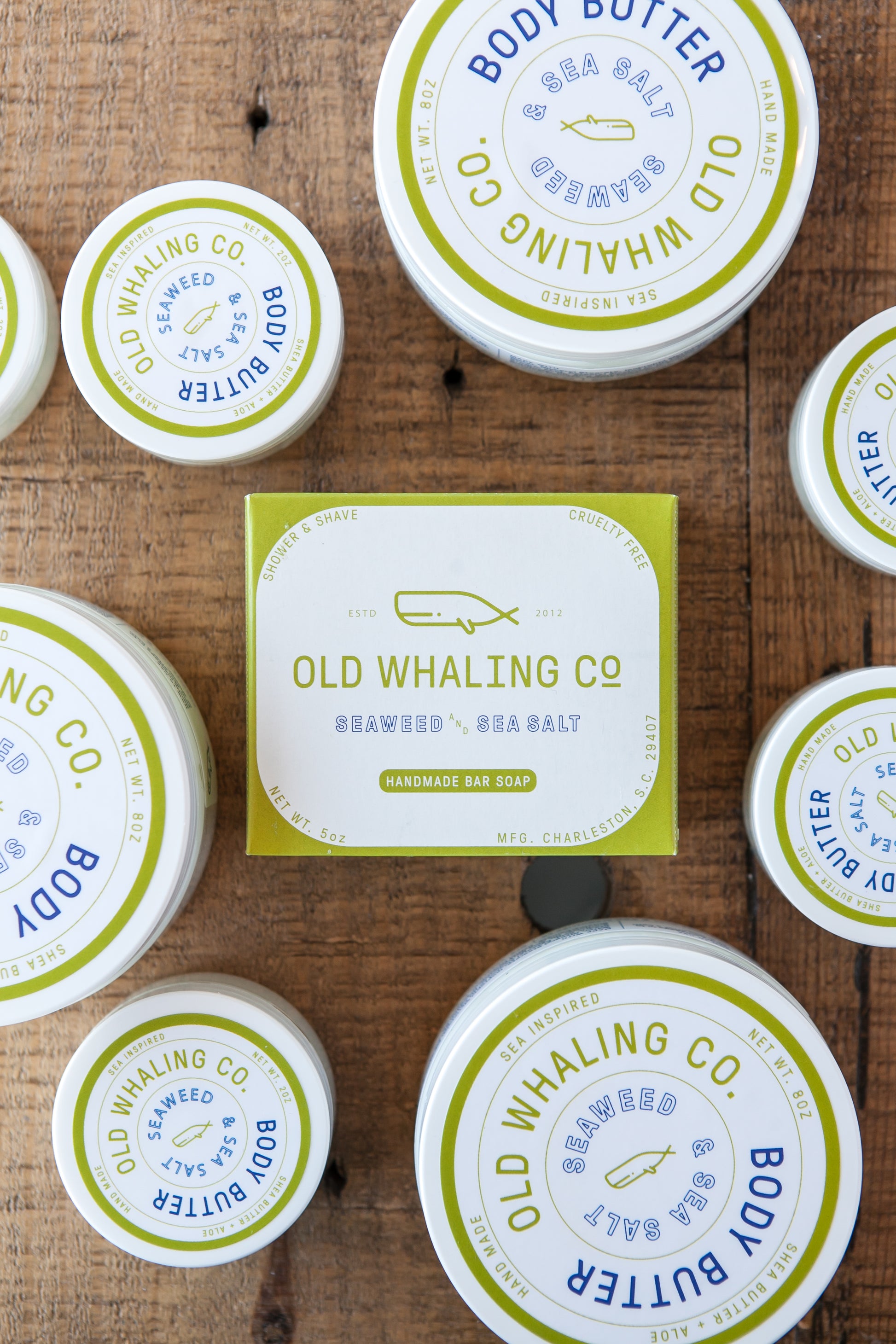 Seaweed + Sea Salt Body Butter 8oz - Liz & Addie 