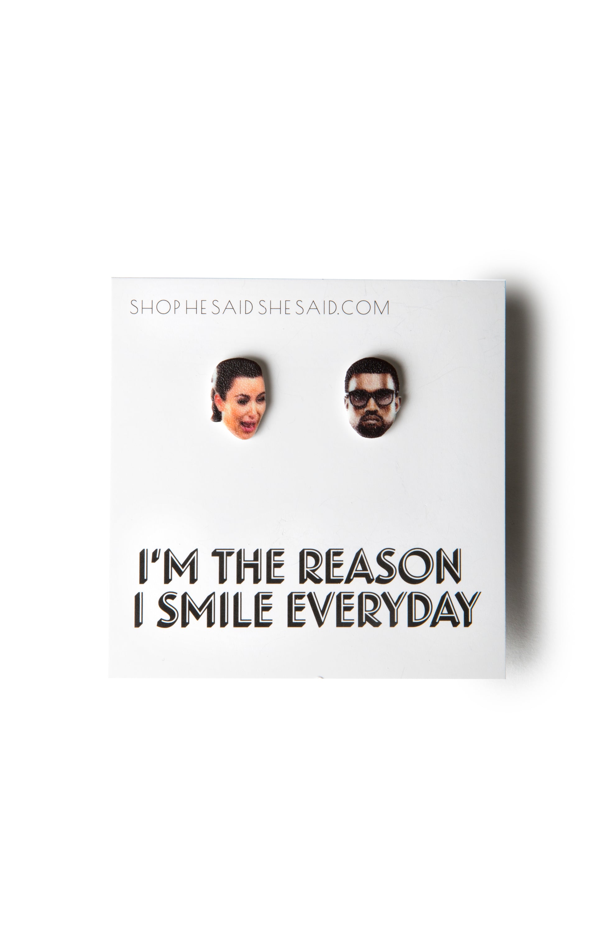 Kim & Kanye Earrings - Liz & Addie 