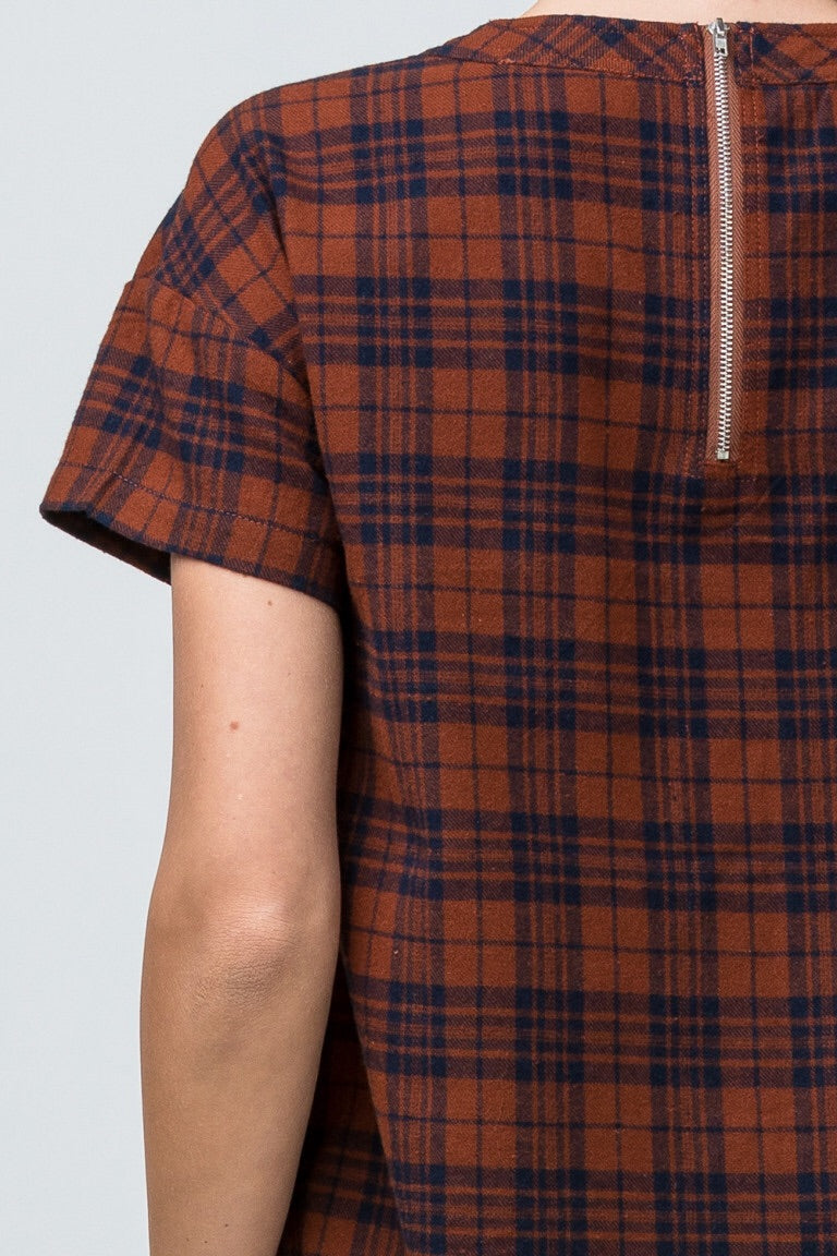 Plaid Dress - Liz & Addie 