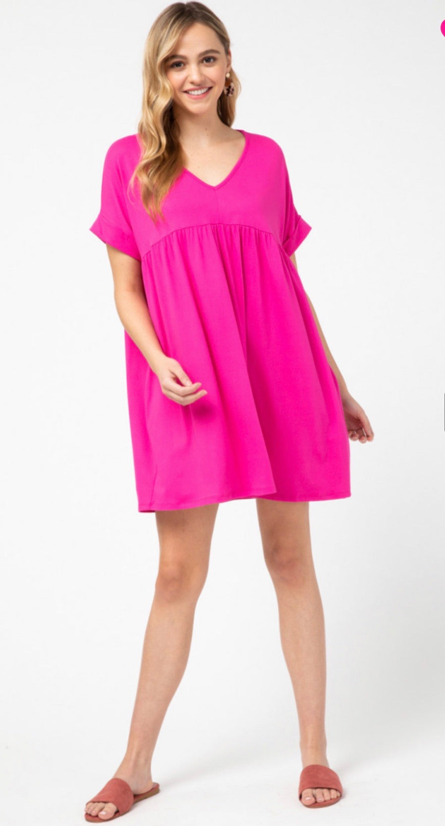 Keeping it Casual Babydoll Dress - Liz & Addie 