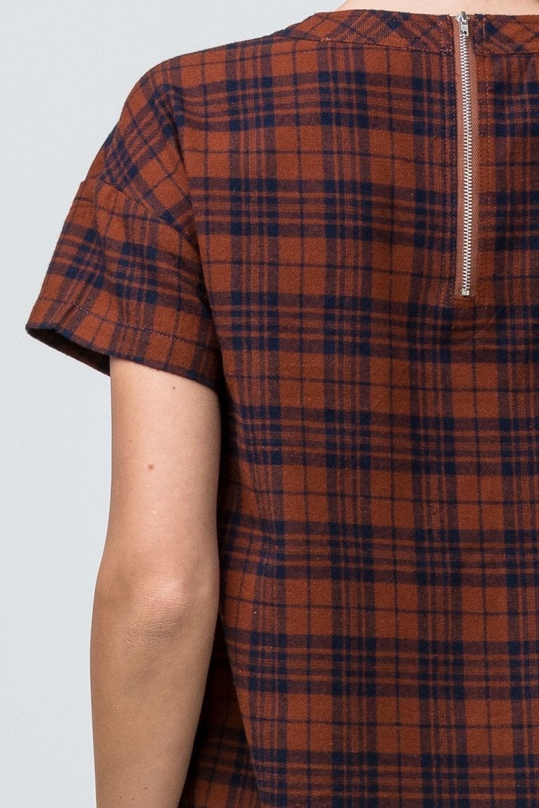 Plaid Dress - Plus - Liz & Addie 