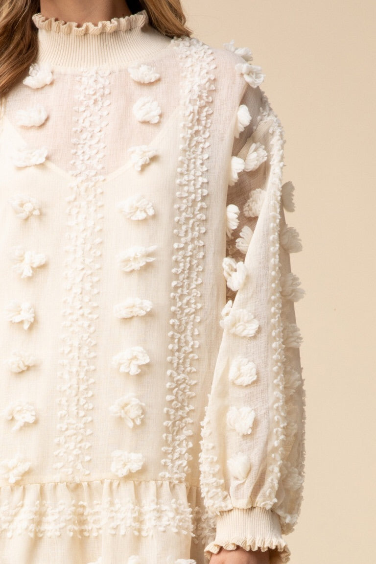 Pom Pom Dress - Liz & Addie 