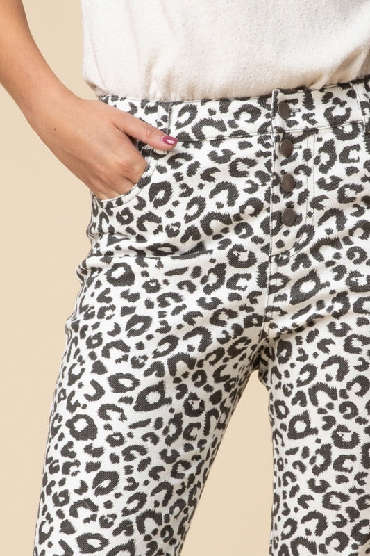 Vintage Leopard Pants - Liz & Addie 