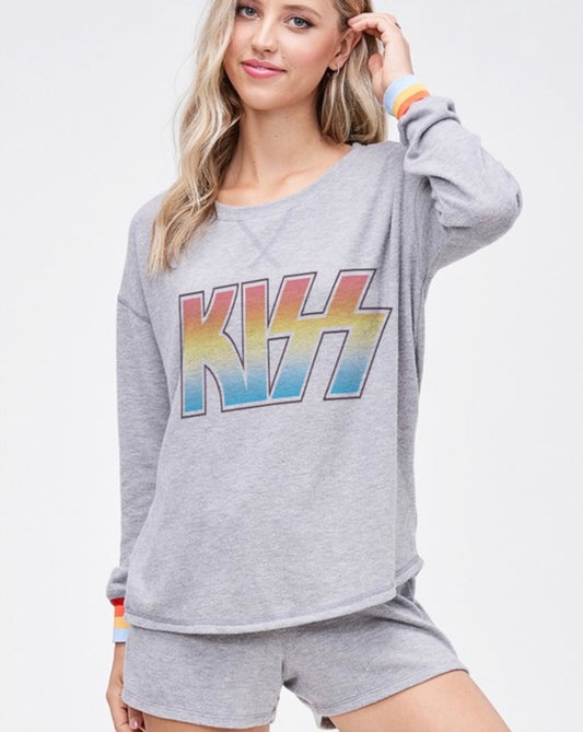 Kiss PJ Set - Liz & Addie 