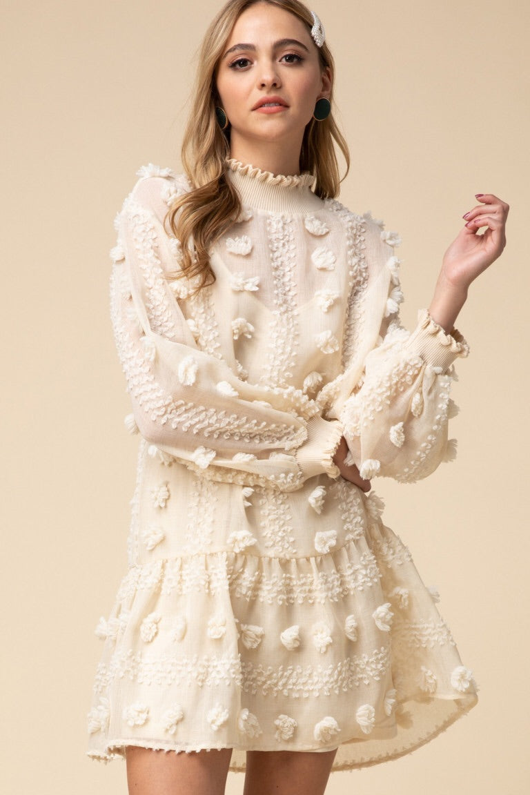 Pom Pom Dress - Liz & Addie 
