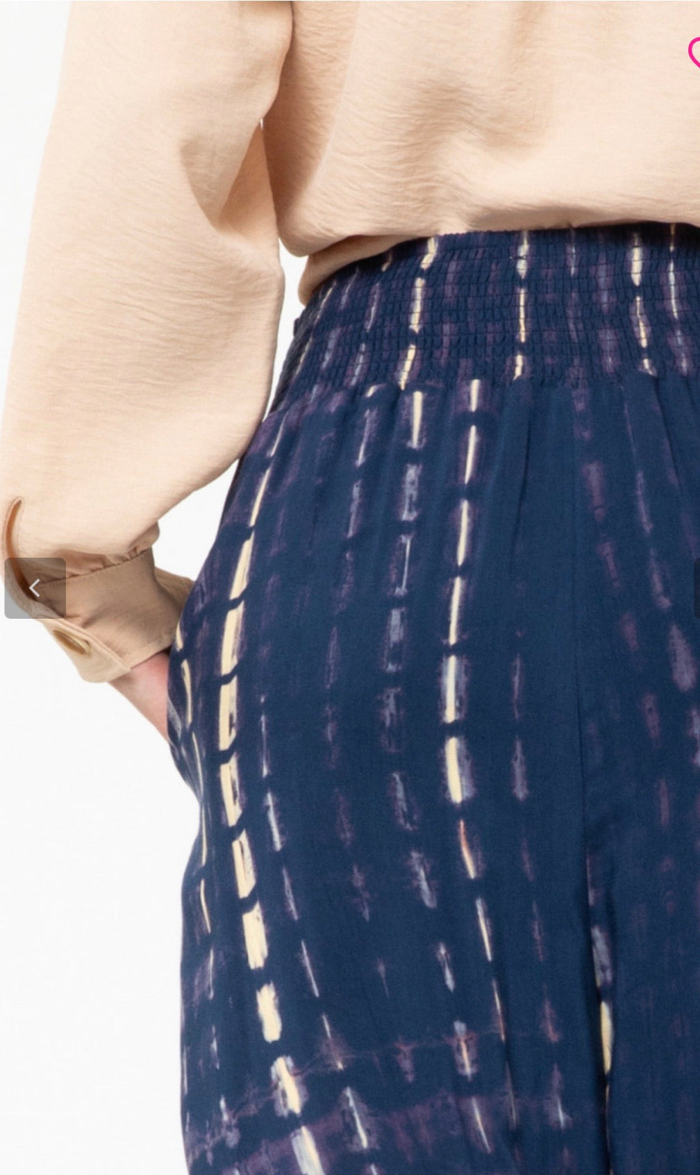 Daydreaming Navy Tie-Dye Pants - Liz & Addie 