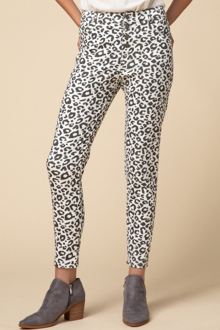 Vintage Leopard Pants - Liz & Addie 