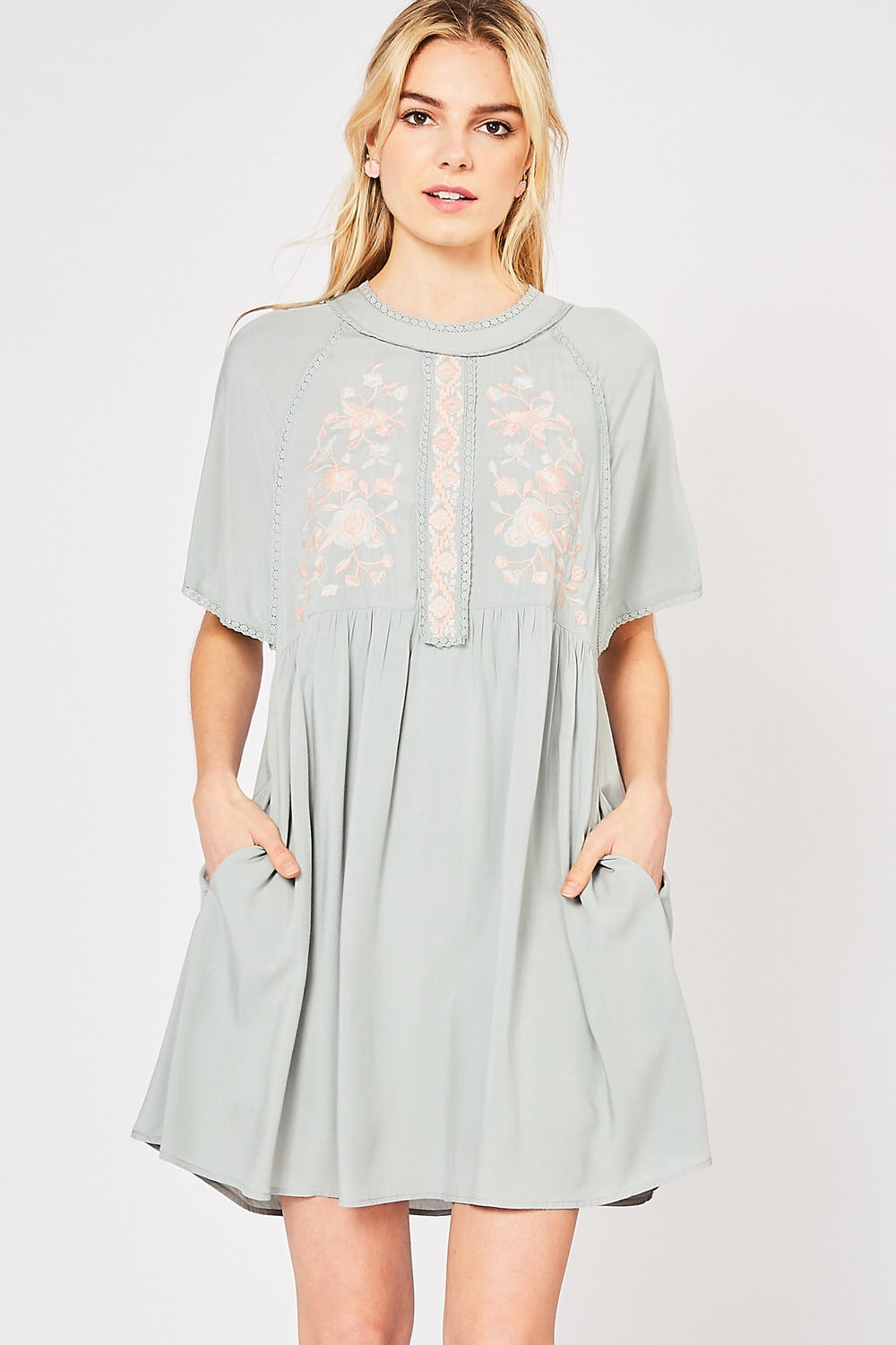 Sage Dress - Liz & Addie 