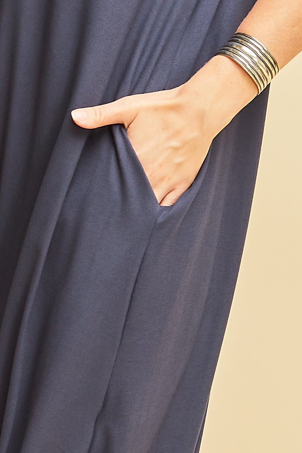 Navy Maxi Dress - Liz & Addie 